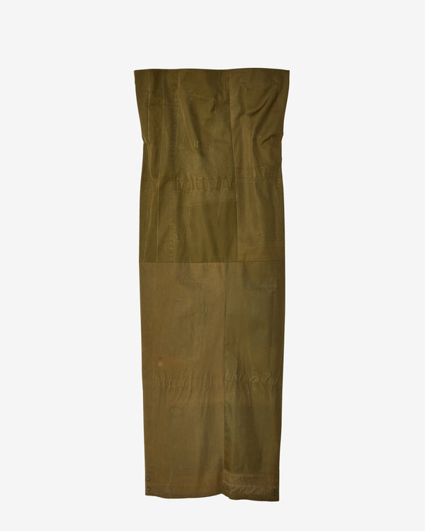 Ponte - Women's Army Tube Skirt - (Khaki)