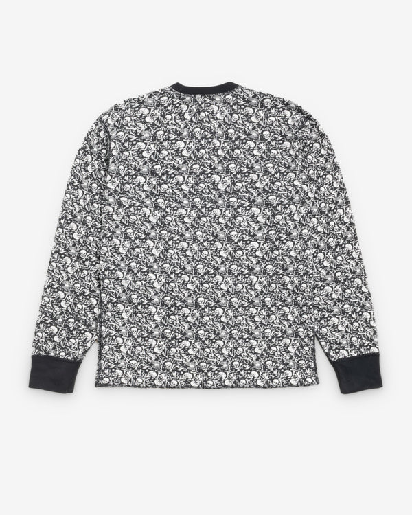 Stüssy - Men's Pigment Dyed Long Sleeve Thermal - (Bones)