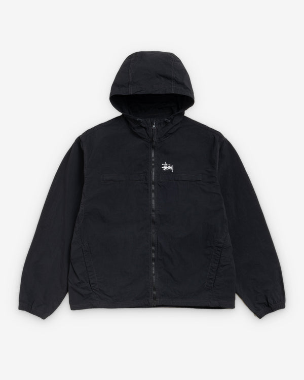 Stüssy - Men's Lightweight Hooded Jacket - (Black)