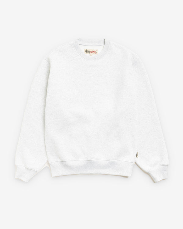 Stüssy - Men's Fleece Crew - (Ash Heather)
