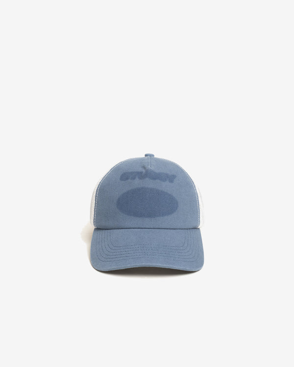 Stüssy - Men's Hc Ghost Logo Trucker - (Blue)