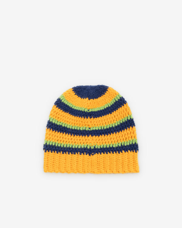 Stüssy - Men's Stripe Knit Skullcap - (Gold)
