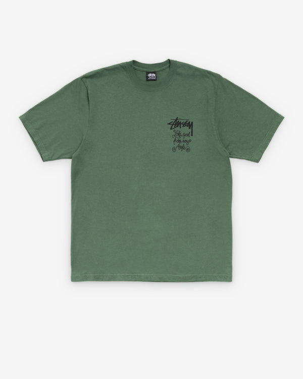 Stüssy - Men's Any Angle Pigment Dyed Tee - (Pine)