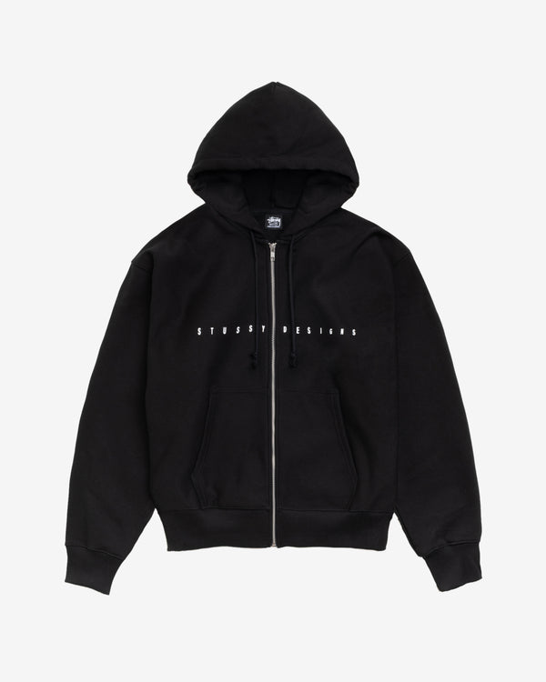 Stüssy - Men's S Box Zip Hood - (Black)