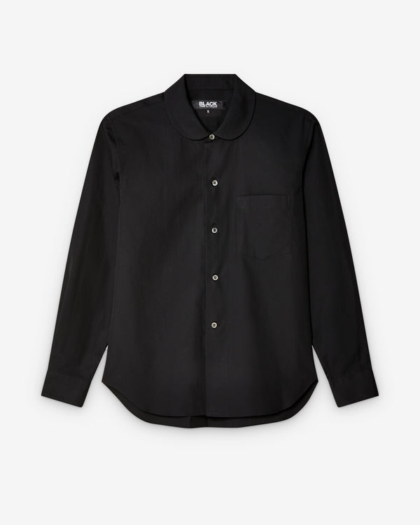 Black Comme des Garçons - Peter Pan Collar Shirt - (Black)