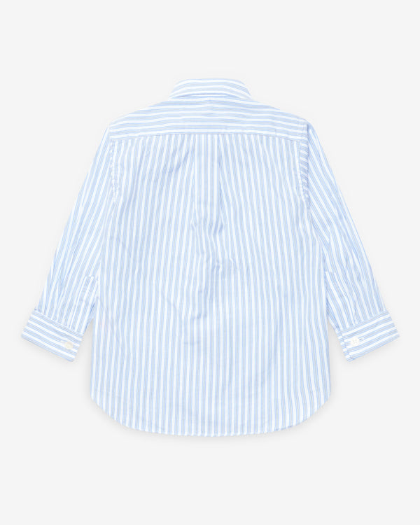 Play - Kid's Striped Shirt - (Light Blue/White/Black)