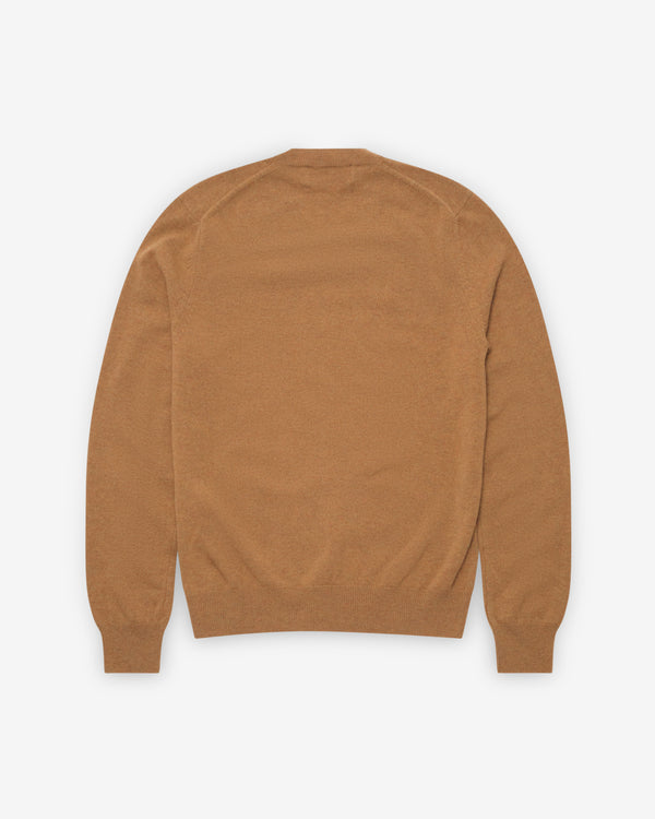 Play - Pastel V-Neck Sweater - (Camel)