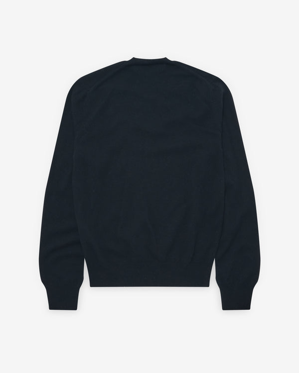 Play - Gold Heart V-Neck Sweater - (Black)
