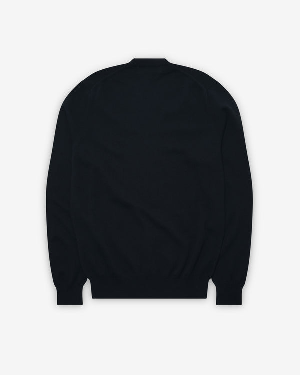 Play - Stacked Heart V-Neck Sweater - (Black)