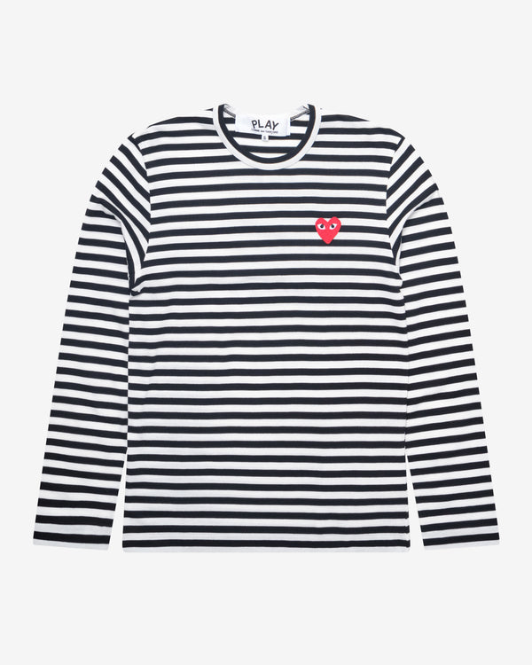 Play - Striped T-Shirt - (Black/White)