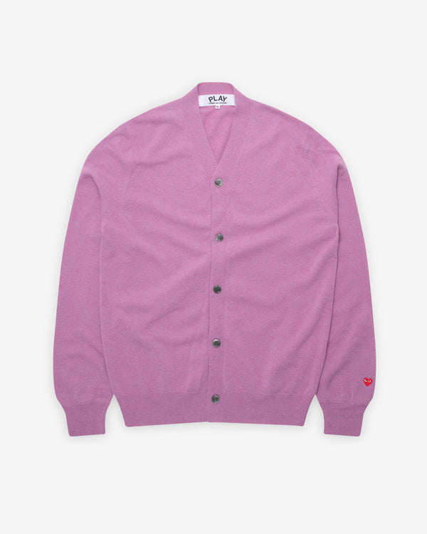 Play - Men's Pastel Cardigan - (Purple)
