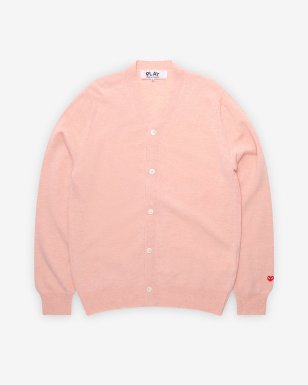 Play - Men's Pastel Cardigan - (Light Pink)