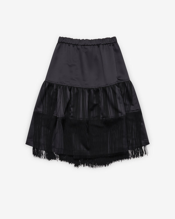 Black Comme des Garçons - Tiered Skirt - (Black)
