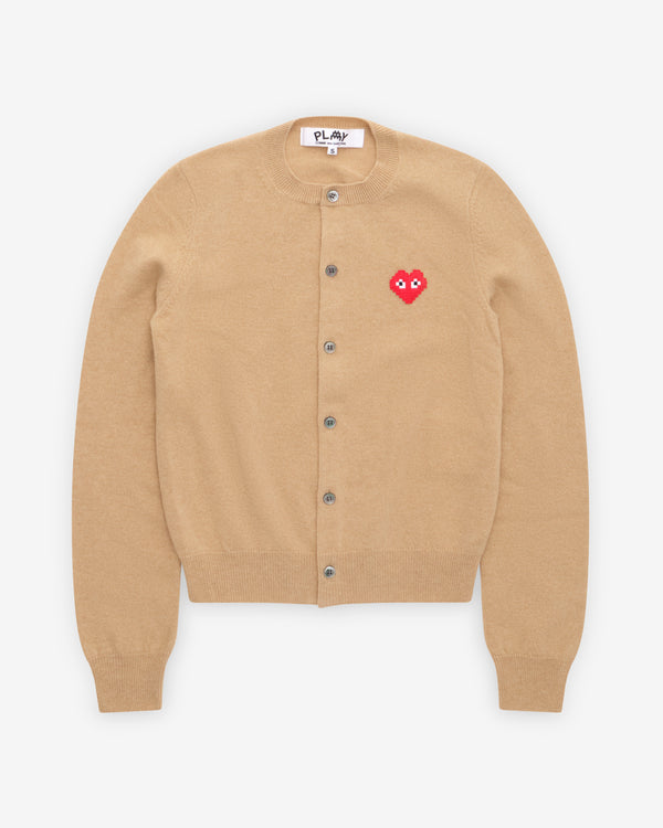 Play - Men's The Artist Invader Cardigan - (Camel)