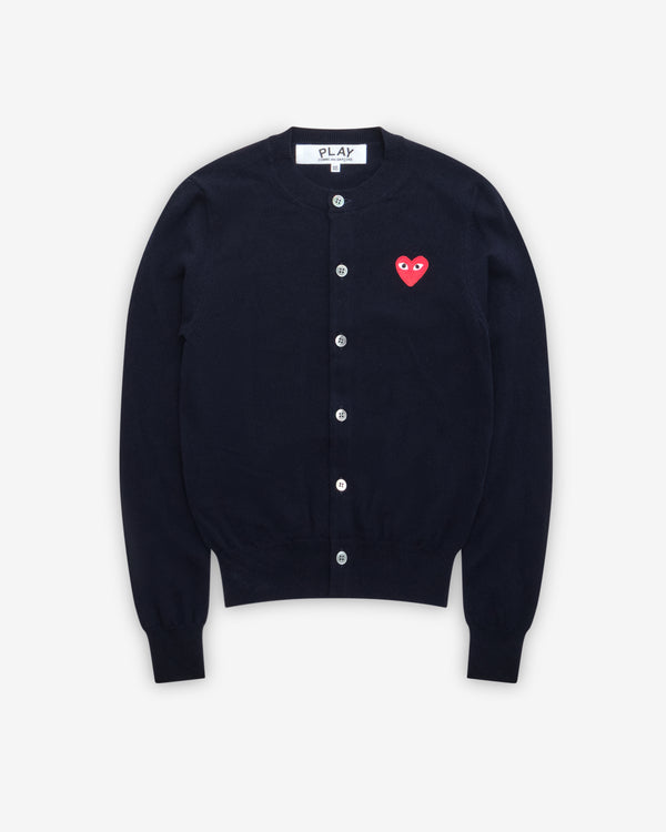 Play - Red Heart Cardigan - (Navy)