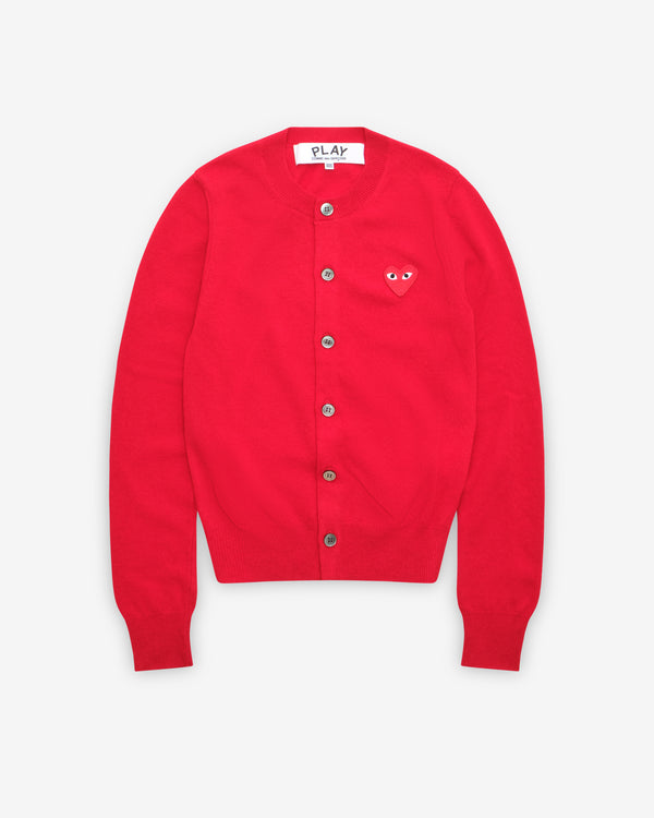 Play - Red Heart Cardigan - (Red)