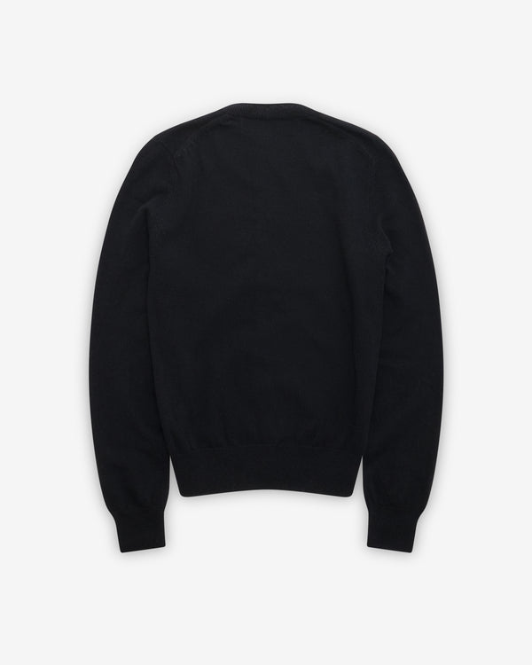 Play - Double Heart Cardigan - (Black)