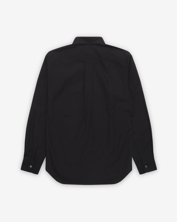 CDG Shirt Forever - Men's Slim Fit Button-Down Cotton Shirt - (Black)