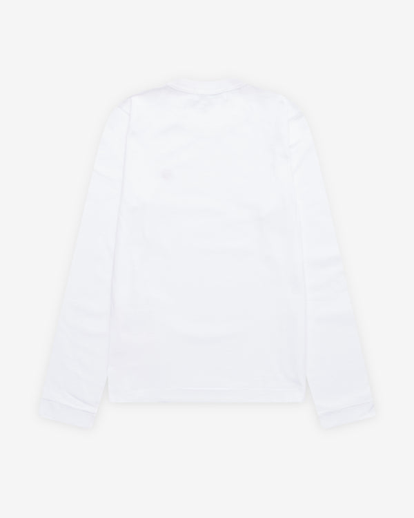 Play - Tiny Heart Long Sleeve T-Shirt - (White)
