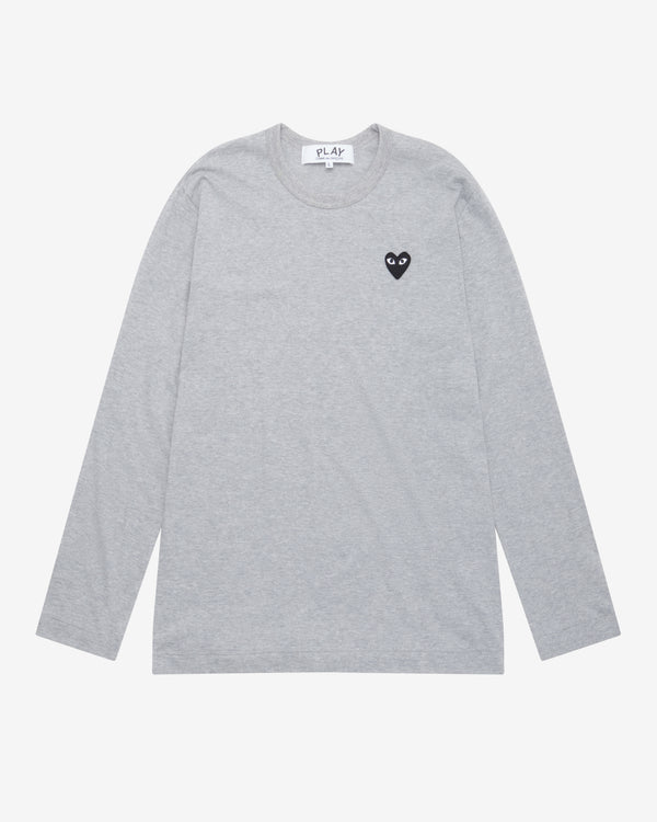 Play - Black Heart T-Shirt - (Grey)
