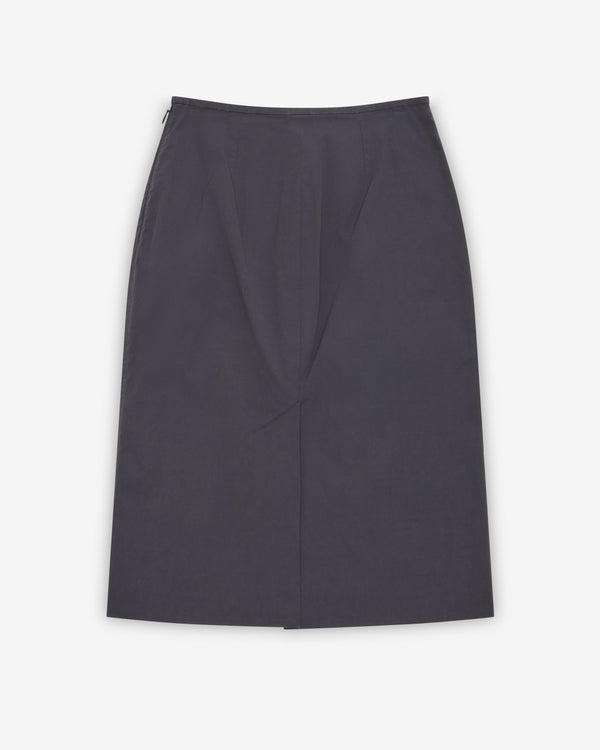 Miu Miu - Women's Stretch Poplin Skirt - (Black)