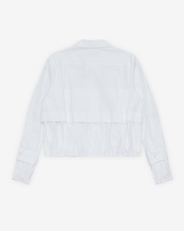 Noir Kei Ninomiya - Women's Double-Layered Blouse - (White)