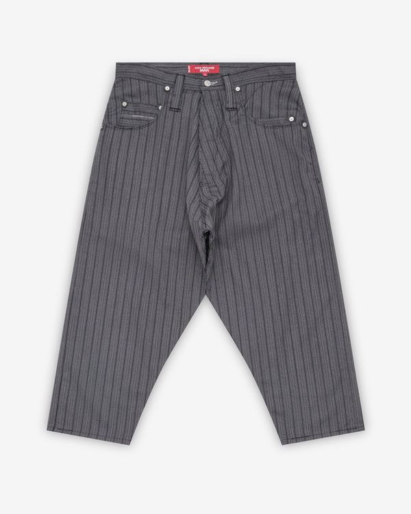 Junya Watanabe Man - Men's Striped Pants - (Black/Gray)