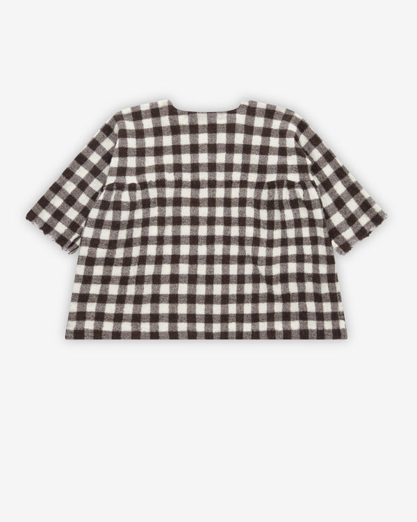 Daniela Gregis - Women's Gingham Shirt - (Cream)