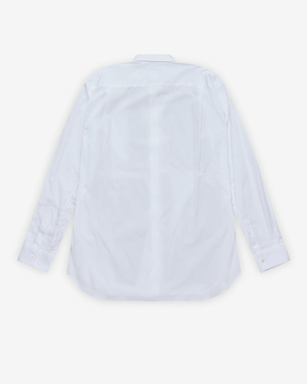 CDG Shirt - Men's Graphic Panel Shirt - (Black/White)