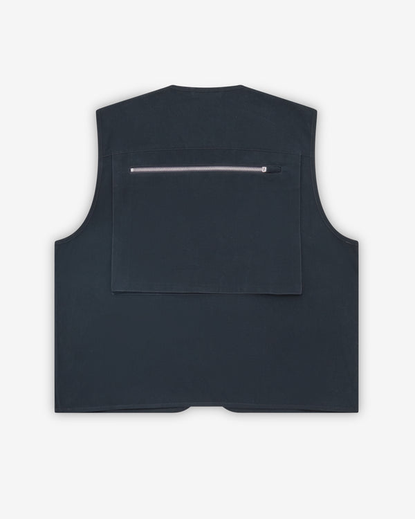 Aman x Kim Jones - Men's Utility Vest - (Navy)