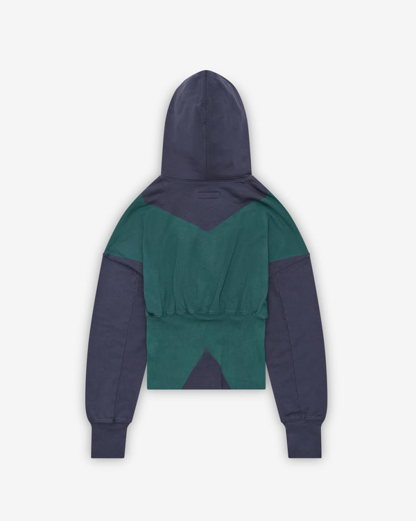 Eckhaus Latta - Women's Snatched Hoodie - (Axis)