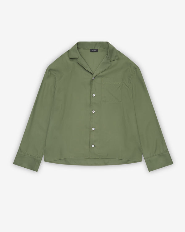 Aman X Kim Jones - Women's Pyjama Longsleeve Shirt - (Green)