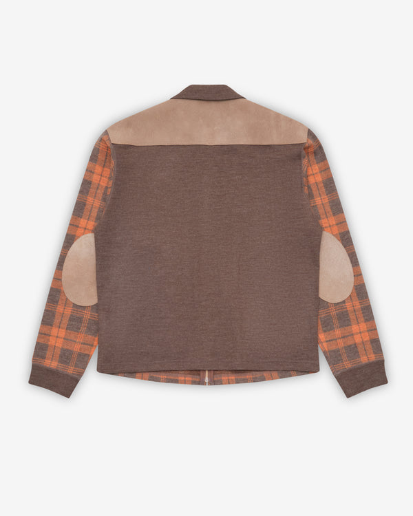 Junya Watanabe Man - Men's Plaid Jacket - (Brown)