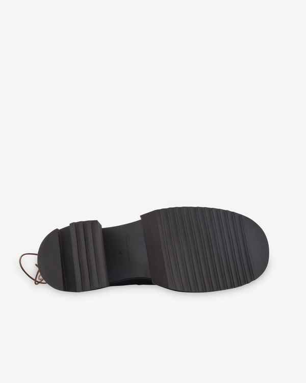 Rick Owens - Men's Lace Up Bogun - (Grease)