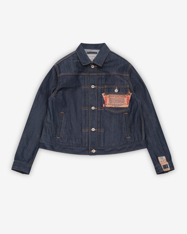 Doublet - Men's Air Yarn Raw Denim Jacket - (Indigo)