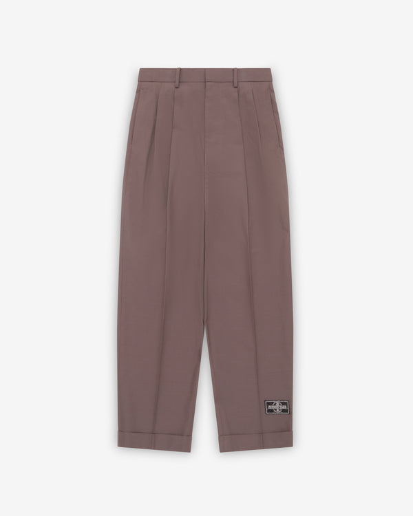 Doublet - Men's High Waist Air Yarn Trousers - (Brown)