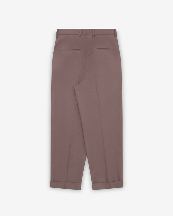 Doublet - Men's High Waist Air Yarn Trousers - (Brown)
