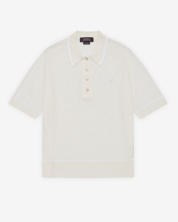 Wales Bonner - Men's Blessings Polo - (Ivory)