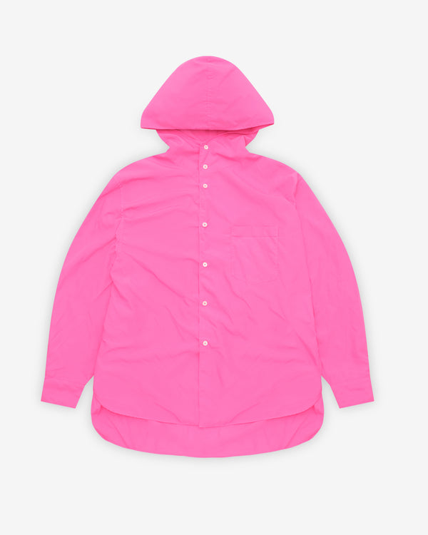 Black Comme des Garçons - Hooded Blouse - (Pink)