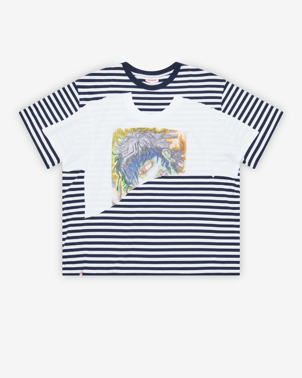 Charles Jeffrey - Men's Double Tee - (Blue)