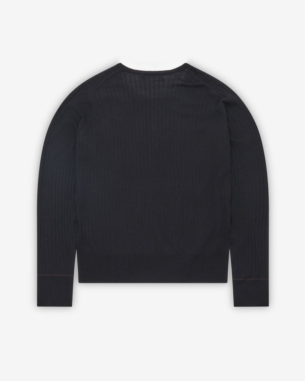 Wales Bonner - Men's Nile Henley - (Black)