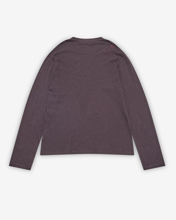 Our Legacy - Men's Bandaid Longsleeve - (Pure Graphite Cloudskin Jersey)