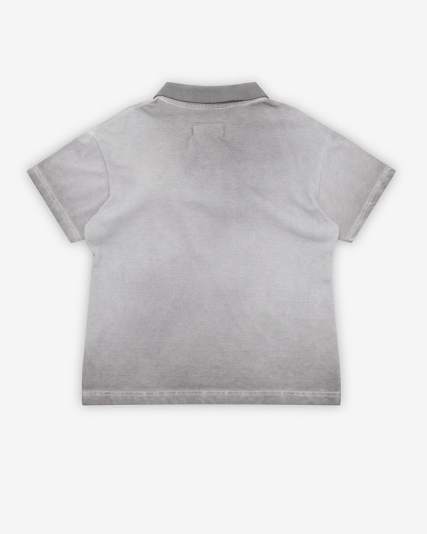 Doublet - Women's Gas Mask Polo Shirt - (Light Grey)