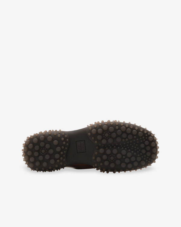 Miu Miu - Women's Leather Mules - (Coffee)
