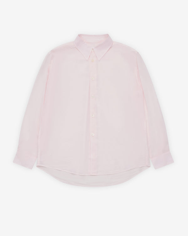 Our Legacy - Men's Beyond Shirt - (Hush Pink Pristine Voile)