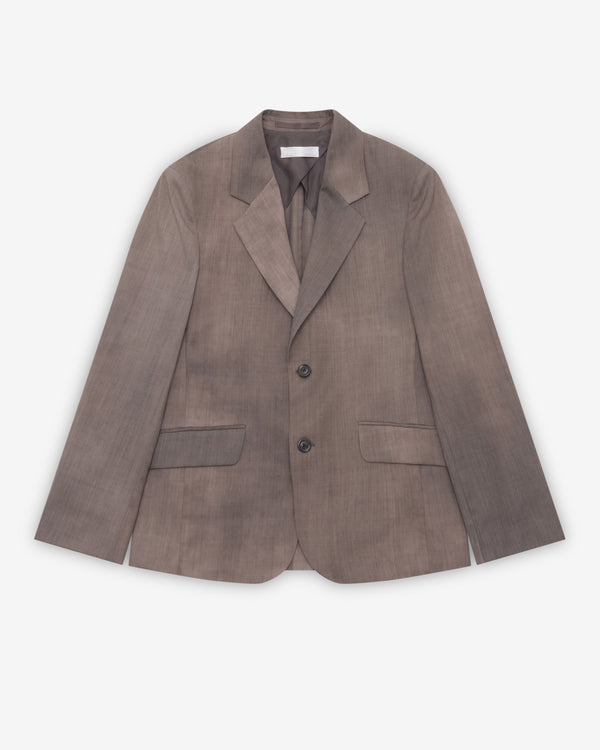 Our Legacy - Men's Classic Blazer - (Maltinto Umber Marl Wool)