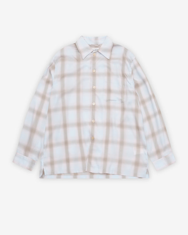 Our Legacy - Men's Every Shirt - (Laramie Check Tencel Outrider)