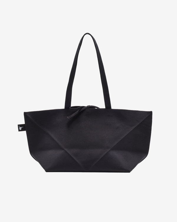 softromaine - Women's Origami Knit Big Tote - (Black)