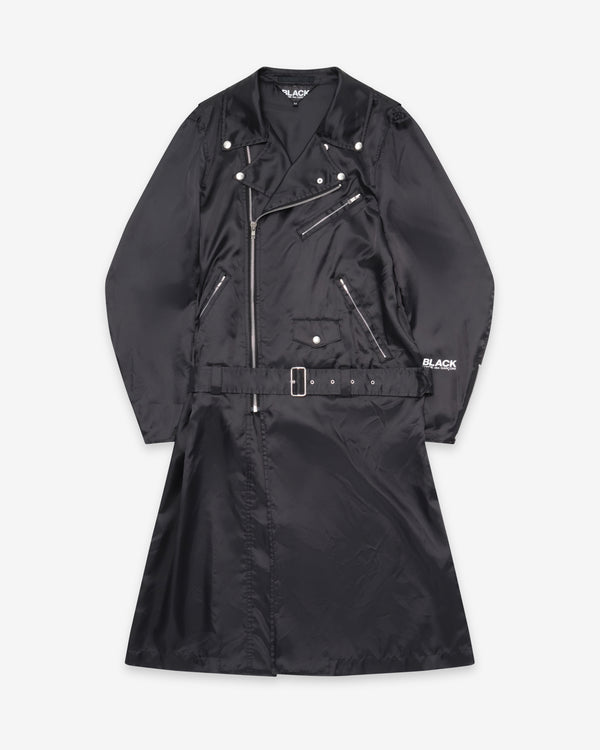 Black Comme des Garçons - Moto Coat - (Black)