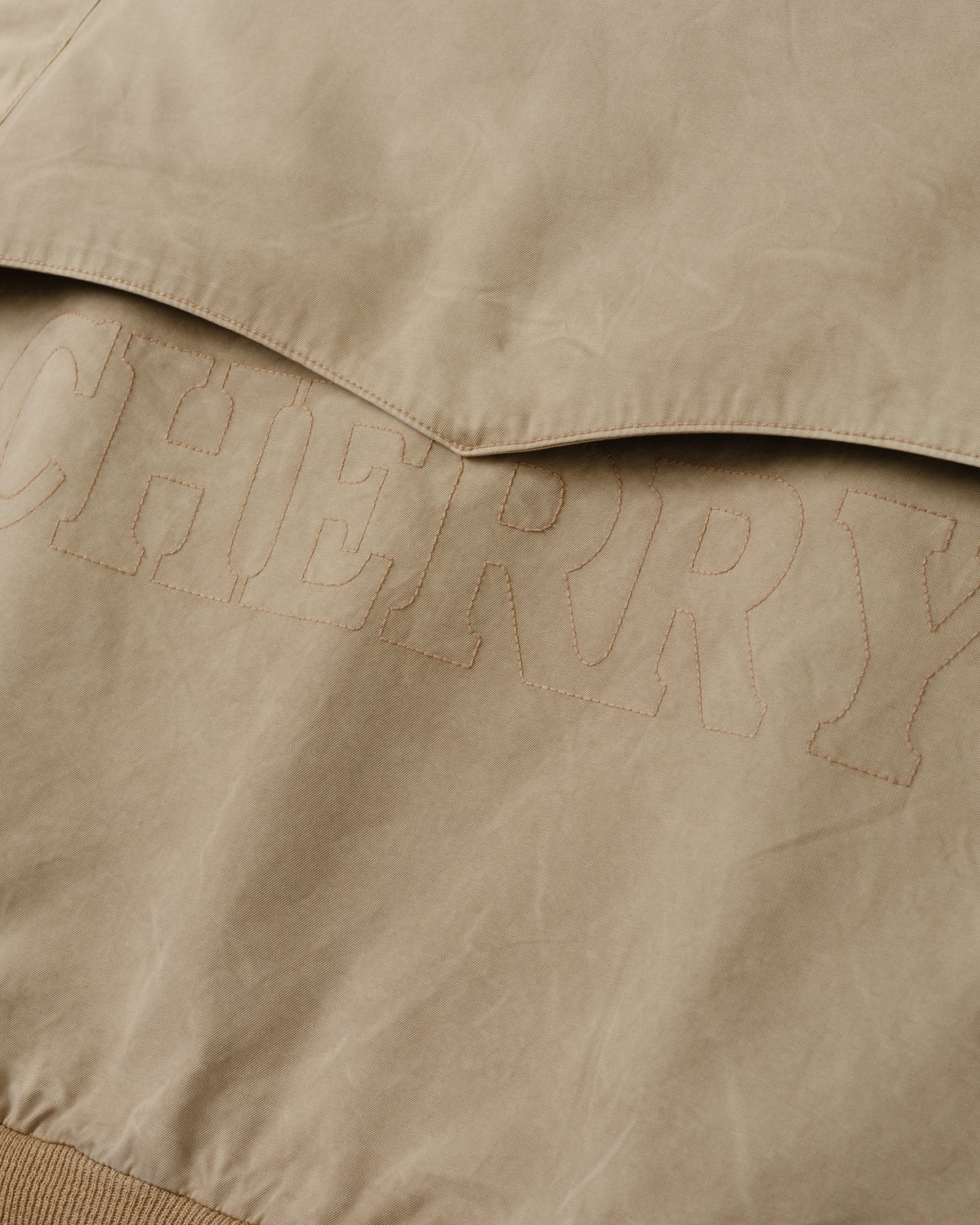 Cherry Los Angeles - Men's Sun Faded Championship Jacket - (Tan) view 4, Click to Zoom in